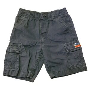 Levi Strauss Co Boys Cargo Shorts Blue Youth 6 Elastic Waist Kid Children Sunmer